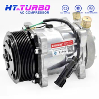 SD7H15 AC Air Conditioning Compressor Cooling 7H15 for Man truck TGA TGX TGS 51779707028 81619066012 8FK351135-141 TSP0155813