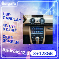 8+128G Android 12.0 Auto Car Radio For Porsche Boxster Wireless Carplay Multimedia Player GPS Navigation Head Unit
