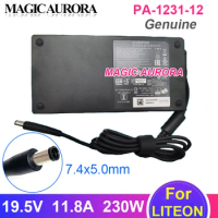 Genuine For LITEON PA-1231-12 19.5V 11.8A 230W Charger Adapter For Intel NUC8I7HVK Laptop Power Supply 7.4x5.0mm