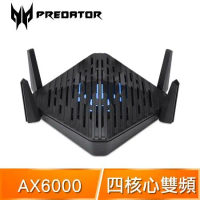 ACER 宏碁 Predator Connect W6d 雙頻AX6000 Wi-Fi 6 電競路由器(分享器)