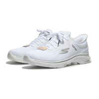 【滿千折百】SKECHERS 休閒鞋 GO WALK 7 VALIN 白銀 瞬穿 健走鞋 女 125233WBK