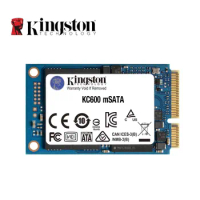 Kingston KC600 mSATA SSD 256GB 512GB 1T Internal Solid State Disk Drive for Laptop Desktop PC mSATA3 TLC