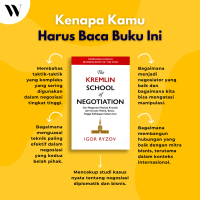 Buku self improvement \The Kremlin School Of Negotiation\" by Igor Ryzov terbaik terlaris baru origi