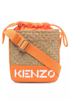 Kenzo Kenzo Logo 斜背包(橙色)