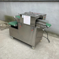 Automatic Fresh Meat Dicing Machine Meat Slices Beef Pork Meat Chicken Breast Jerky Slicer Stainless Steel Fresh Meat Dicer