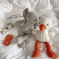 Fun Time Toys ของขวัญสำหรับเด็ก 35ซม. ค่ะ ของเล่นตุ๊กตาผ้า ช้างสีฟ้า ลูกเจี๊ยบชาย ตุ๊กตาสัตว์ยัดไส้ 