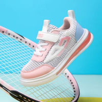 2024 New Kids Badminton Shoes Breathable Badminton Sneakers Lightweight Boys Tennis Footwear Wear-Resisting Outdoor Sneakers