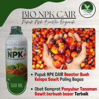 Cod Murah Pupuk Booster Buah Kelapa Sawit Paling Bagus - BIO NPK LAKSA 500ML - Obat Semprot Pelebat 