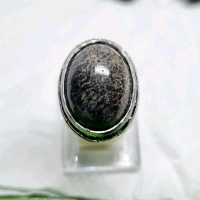 cincin batu anti wisa sedot racun asli cirebon cincin pria Elegan Ring