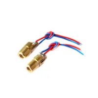 TỰ LÀM DC 3 V/5 V 5mW 6mm Đường Kính 650nm Đỏ Chấm Điểm Laser Diode Module Có Thể Điều Chỉnh lazer Đầu Đồng