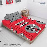 CALIFORNIA Sprei Single Full Fitted California Ukuran 120x200 Sprei California Single No 3 Mickey Mo