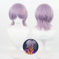 Rambut Palsu Cosplay, Manmao Kpop Demon Slayer Team Sakuya Boy, Gaya Misteri, Baju Rambut