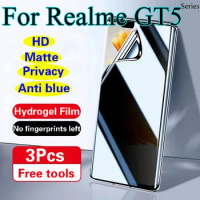 RealmeGT5Pro Privacy Screen Protector For Realme GT5 Pro Soft Matte Hydrogel Film Realme GT5Pro HD Full Coverage