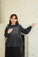 Heaven Lights Azalea Blouse Anak 8-10Y Black