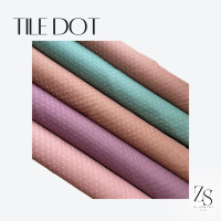 1/2 Meter Bahan Kain Tile Dot Polkadot