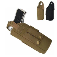 Nylon Adjustable Universal Gun Holster tactical paintball airsoft Hunting Pistol Case Belt Holster Glock 17 Gun Hoslter