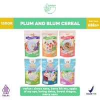 Plum & Blum Cereal Booster | Cereal Susu dan Buah | Sereal Mpasi Booster Mpasi Bayi Bubur Mpasi