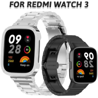 Stainless Steel Strap for Redmi Watch 3 WatchBand Metal Case Mod Kit for Redmi Watch 3 Lite Wristband Redmi Correa Accessories