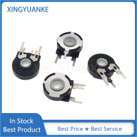 Potentiometer, 5 ชิ้น, PT15, B1K, 5K, 10K, 20K, 50K, 100K, 500K, 1M, รูวงรี, ตัวต้านทานปรับแนวตั้ง, 