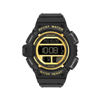 นาฬิกาข้อมือ Sport Digital & Analog Multiple Function Display SW2106-BG ทอง