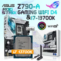 790 A GAMING WIFI DDR4 PCIe5.0 ATX Mainboard Combo with i7-13700K Processor Kit Socket LGA1700 ASUS ROG STRIX Motherboard Set