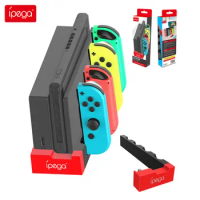 Ipega PG-9186 Controller Charger Charging Dock Stand Station Holder for Nintendo Switch NS Joy-Con Game Console Accessories
