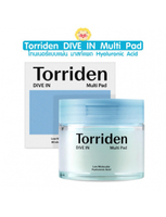 [ส่งไว] Torriden แผ่นมาส์ก โทนเนอร์ แบบแผ่น เติมน้ำให้ผิว Torriden DIVE IN Hyaluronic Acid กระปุก 80