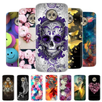 Phone Case For Motorola Moto G6 Play Case Silicone Back Cover For Motorola Moto G 6 G6 Play G6 Plus Cases Soft TPU Cover Housing