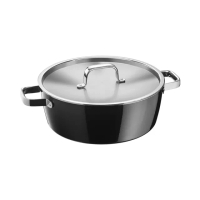 【WMF】Fusiontec Aromatic 淺燉鍋 28cm 5.9L(黑色)