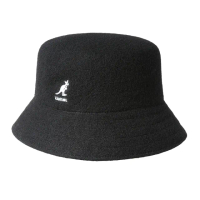 【KANGOL】WOOL漁夫帽(黑色)