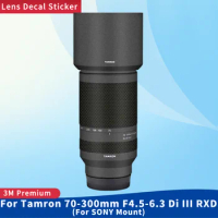 For Tamron 70-300mm F4.5-6.3 Di III RXD (For SONY Mount) Lens Skin Anti-Scratch Protective Film Body Protector Sticker A047