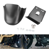 Motorcycle Black Front Bottom Spoiler Mudguard Air Dam Chin Fairing For Harley XL Iron Sportster 883 1200