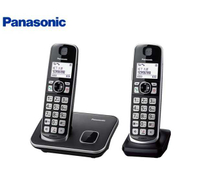 Panasonic 國際 KX-TGE612TWB 中文顯示數位無線電話