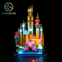 Kyglaring Led Lighting Kit For 40708 Mini Ariel's Castle DIY Toy Set (Only Led Light Kit)