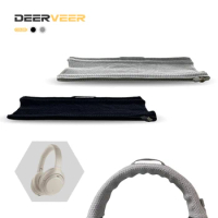 DEERVEER Headband Cover Compatible With Sony WH1000XM4,WH-1000XM3,WH-1000XM2,MDR-1000X Headphones Headband Weave Zipper