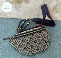 Tory Burch Monogram Banana Bag