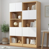 書架 書櫃 書桌 書櫃簡約落地置物架客廳組合收納儲物架展示架子多層簡易家用書架
