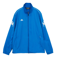 【KAPPA】義大利時尚 吸濕排汗 中性單層外套(義大利藍 341U75WX7F)