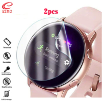 2Pc Screen Protector For Samsung Galaxy watch active 2 44mm 40mm HD Ultra-thin Full Protective film watch Active 2 Accessories