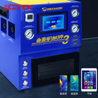 MECHANIC curved surface vacuum Laminating And Bubble Removing Machine Fit Defoaming For Iphone ipad Samsung Touch Screen Repair