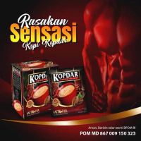 KOPDAR Kopi Pria Premium - 5 Sachet BPOM RI MD 867009150323 - Herbal Alami Aman Tanpa Efek Samping
