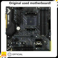 For B450 TUF GAMING B450M-PLUS II Motherboard Socket AM4 For AMD DDR4 USB3.0 SATA3 Original Desktop Mainboard Used Mainboard