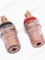 美國 CMC858-cu-R喇叭座 純紫銅 功放音箱 香蕉 端子插座 接線柱【亞德機械五金家居】