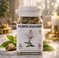 HERBALUV Kapsul Kumis Kucing Original Herbal ( ISK, Asam Urat)