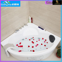 浴缸獨立浴缸壓克力浴缸超薄邊浴缸雙人浴缸壓克力獨立浴缸小衛生間大衛生間等邊三角扇形浴缸長度可以選1.5米