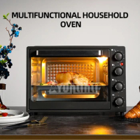 40L Electric Oven Multifunctional Large Capacity Electric Oven Household Four Layer Electric Oven Breakfast Machine