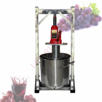 22/12L Manual Hydraulic Fruit Squeezer Small Honey Grape Blueberry Mulberry Presser Juicers Stainless Steel Juice Press Machine