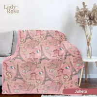 Selimut/Blanket Lady Rose Karakter Halus Lembut Murah Starnight