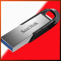 128GB USB Pendrive Flash Drive 32GB/64GB/256GB CZ73 USB Drive OTG USB3.0 Flashdisk Original【Hitam/Bi