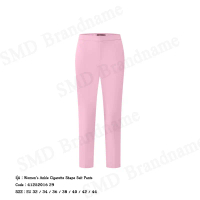 G2000 กางเกงขายาวผู้หญิง รุ่น Women's Ankle Cigarette Shape Suit Pants Code: 4125201629 คําแนะนําผลิ